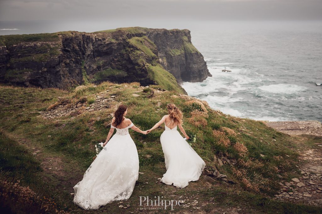 wedding & elopement photo gallery cliffs of moher ireland